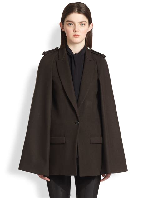 givenchy cape coat|givenchy jacket.